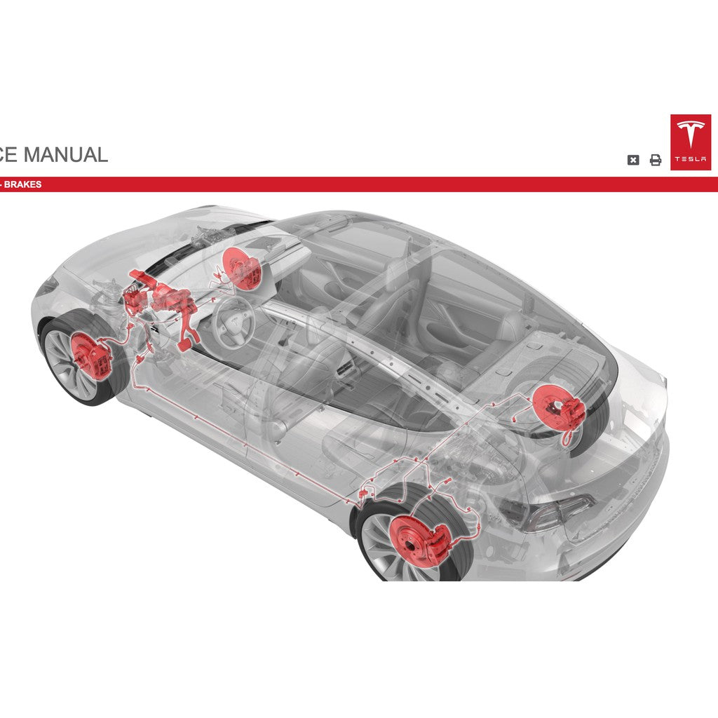 TESLA MODEL 3 (2017+) SERVICE WORKSHOP MANUAL