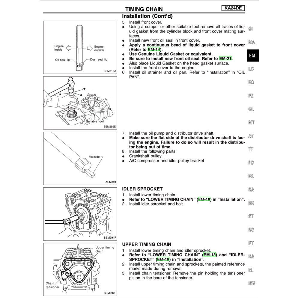 NISSAN NAVARA / FRONTIER D22 (1997-2004-2014) SERVICE WORKSHOP MANUAL