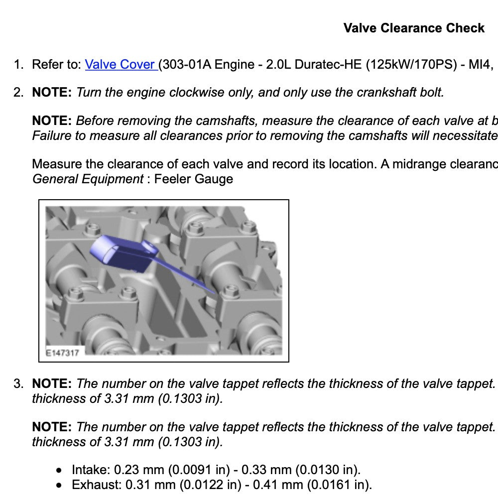 FORD FOCUS MK3 C346 (2011-2017) SERVICE WORKSHOP MANUAL