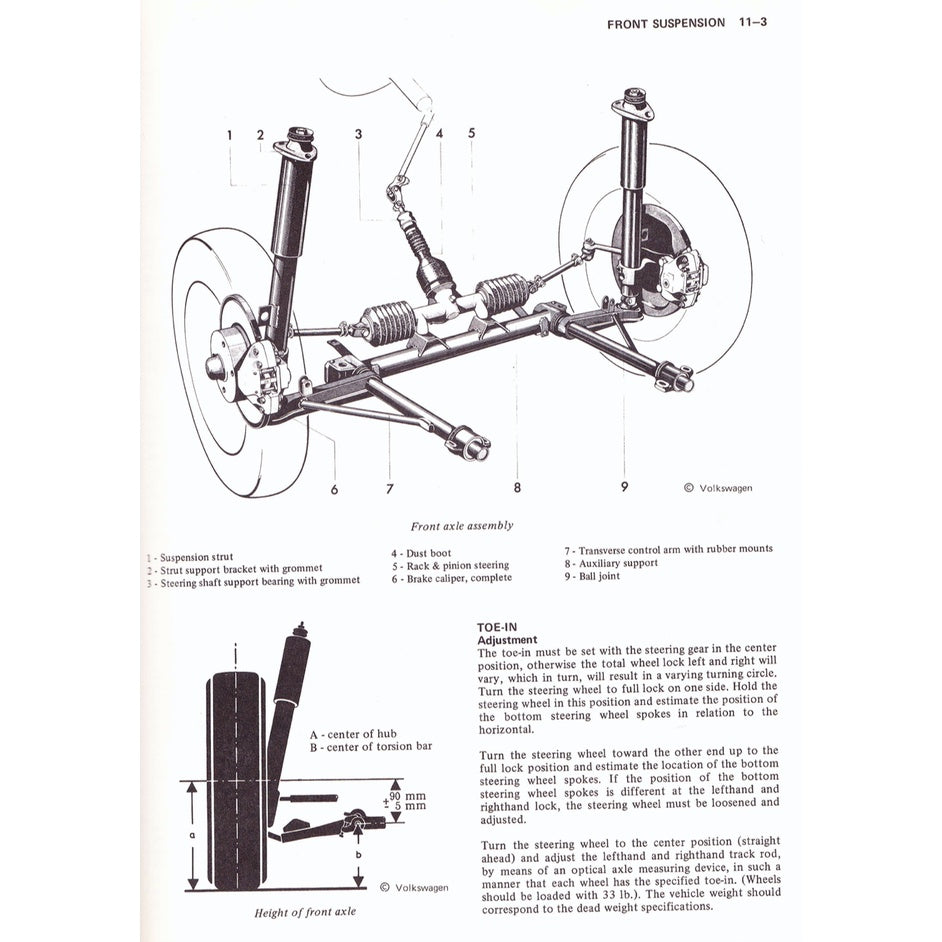 PORSCHE 914/4 (1970-1976) SERVICE WORKSHOP MANUAL