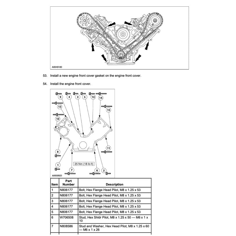 FORD MUSTANG (1999-2004) SERVICE WORKSHOP MANUAL
