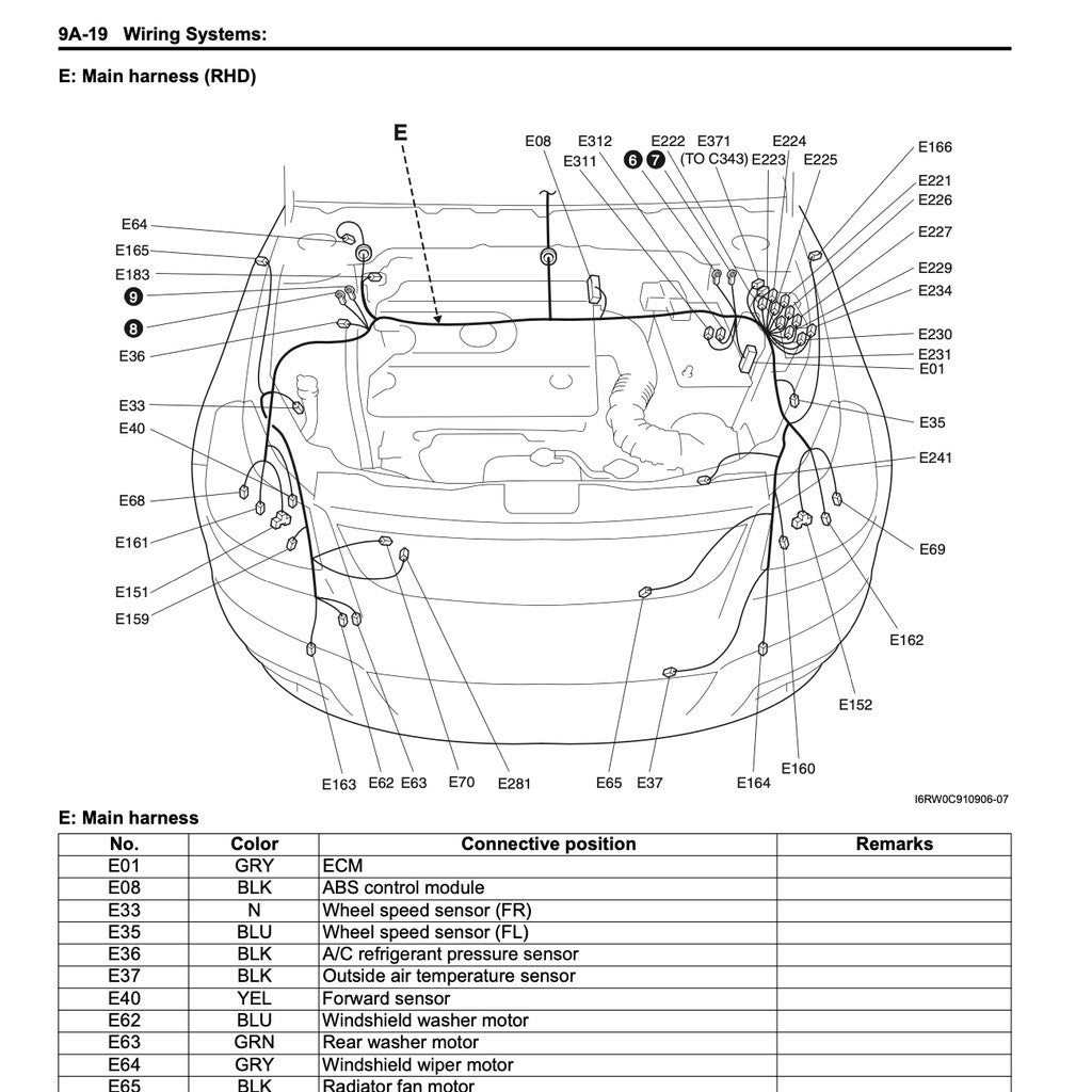 SUZUKI SX4 (2007-2012) SERVICE WORKSHOP MANUAL