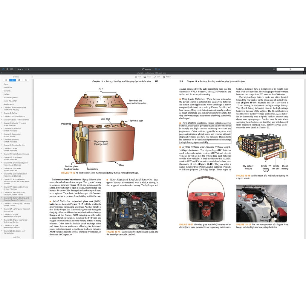 AUTOMOTIVE MAINTENANCE & LIGHT REPAIR (2019)