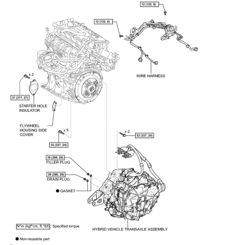 PRIUS TOYOTA PRIUS ZVW 30 (2009-2015) SERVICE WORKSHOP MANUAL