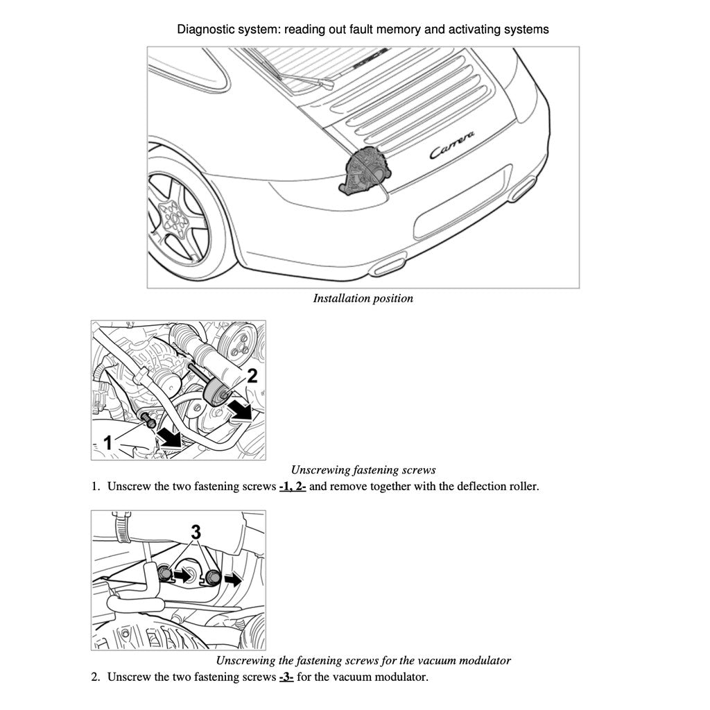 PORSCHE 911 997.1 & 997.2 (2004-2013) SERVICE WORKSHOP MANUAL + PARTS CATALOGUE