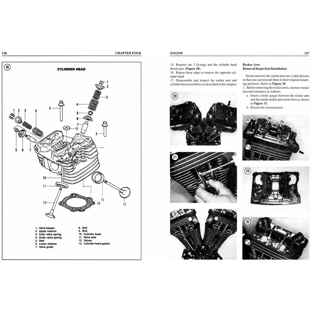 HARLEY DAVIDSON FXD DYNA GLIDE (1991-1998) SERVICE WORKSHOP MANUAL + PARTS CATALOGUE - CLYMER