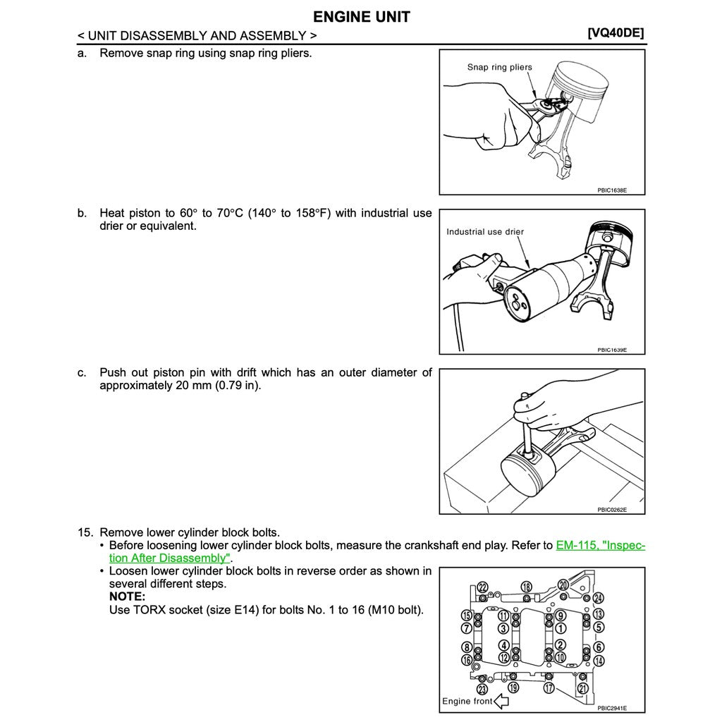 NISSAN TERRANO R51 (2005-2012) SERVICE WORKSHOP MANUAL