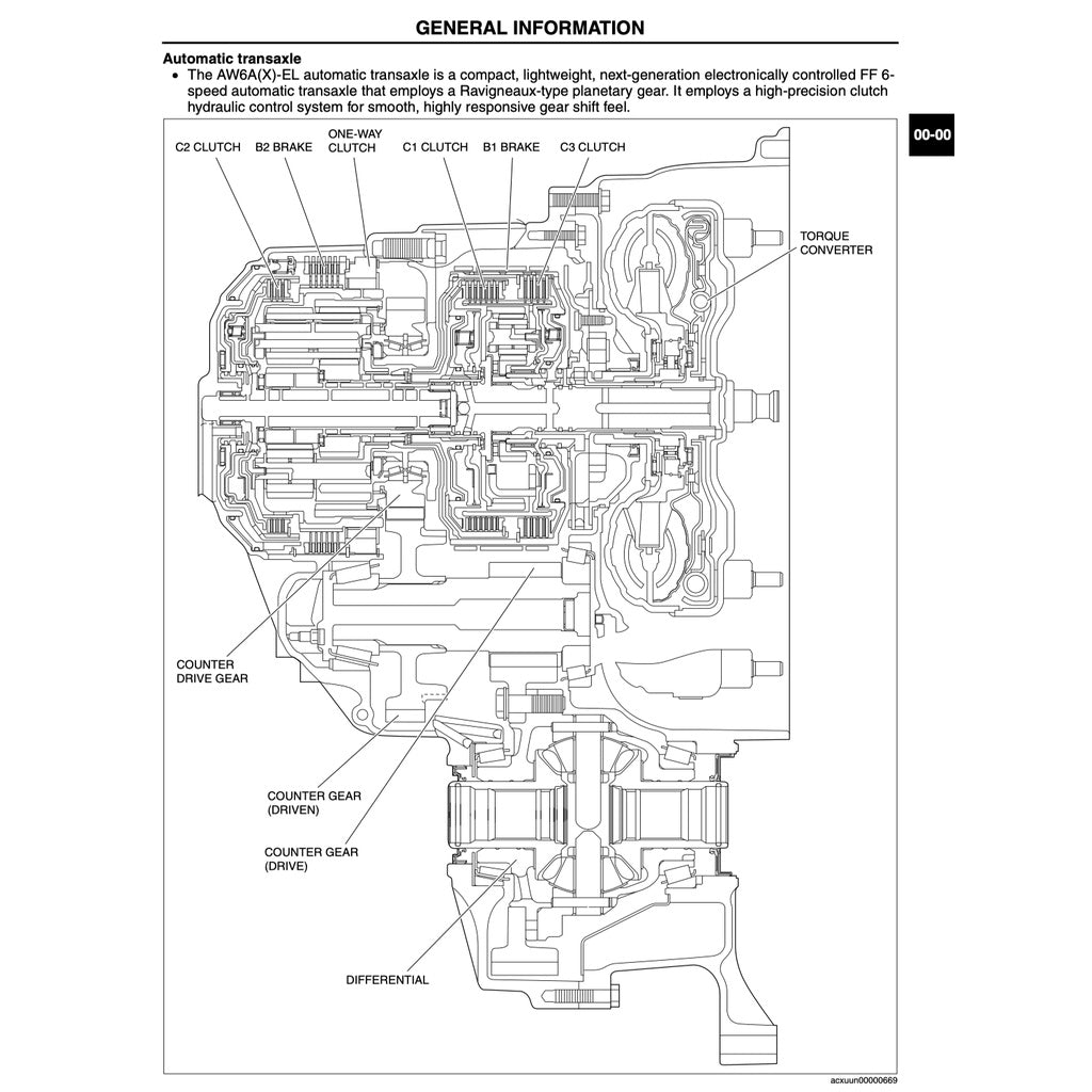MAZDA CX-9 TB (2007-2015) SERVICE WORKSHOP MANUAL
