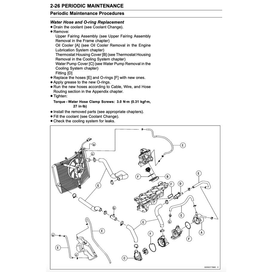 KAWASAKI ZX-6R /636 (2013-2016) SERVICE WORKSHOP MANUAL + OWNER'S MANUAL