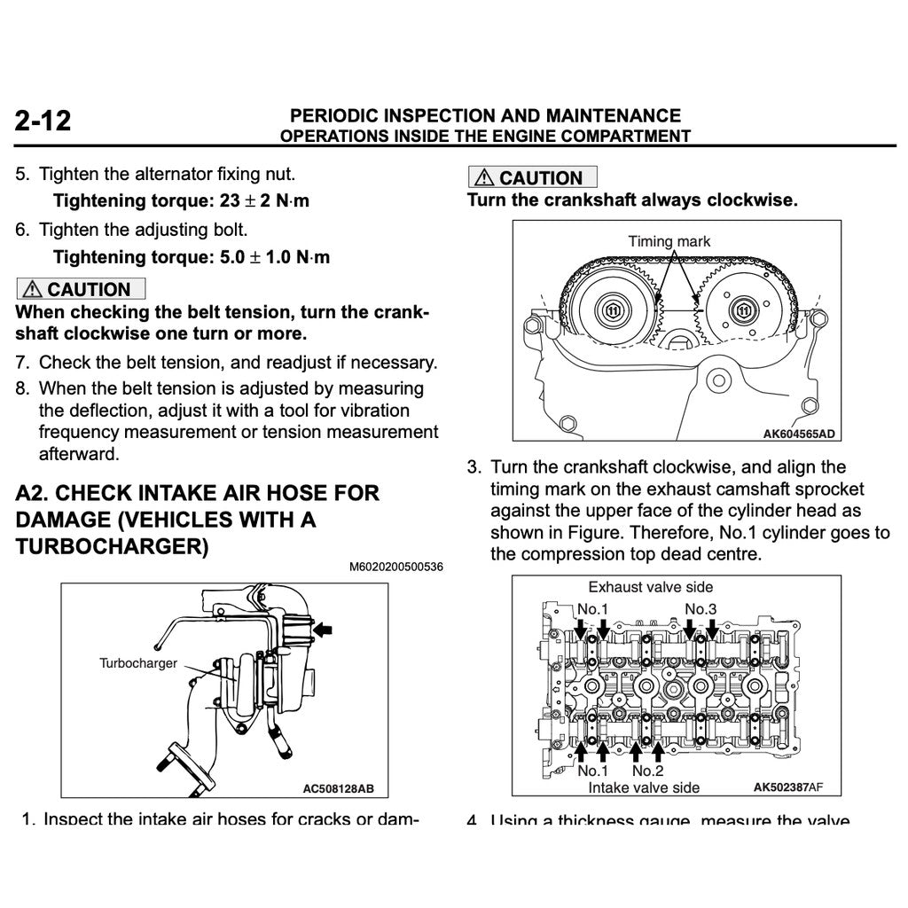 ASX MITSUBISHI ASX (2011-2019) SERVICE WORKSHOP MANUAL