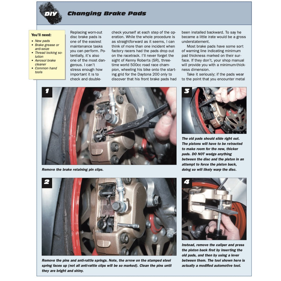 THE ESSENTIAL GUIDE TO MOTORCYCLE MAINTENANCE (2017) - Marc Zimmerman
