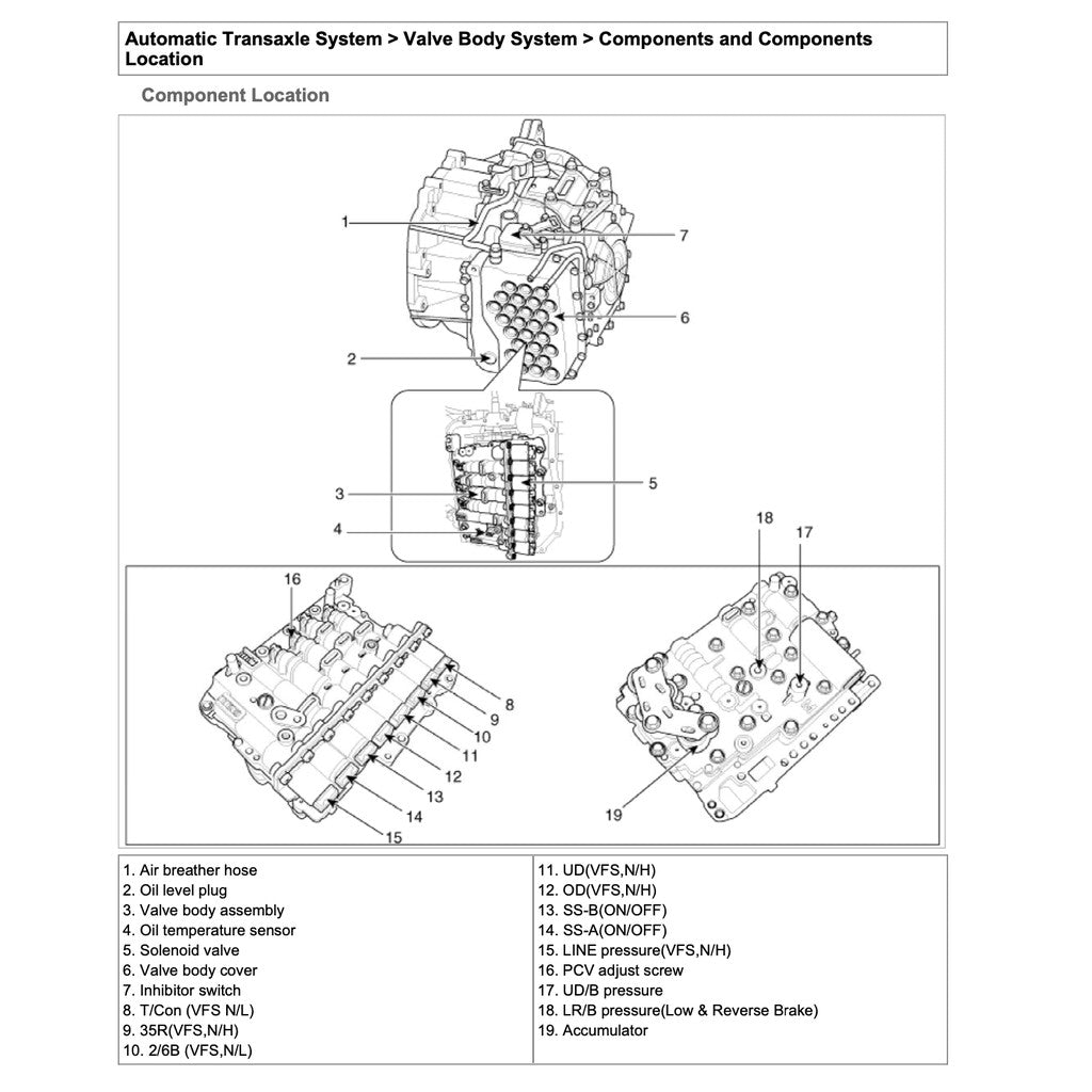 HYUNDAI TUCSON ix35 LM (2010-2015) SERVICE WORKSHOP MANUAL