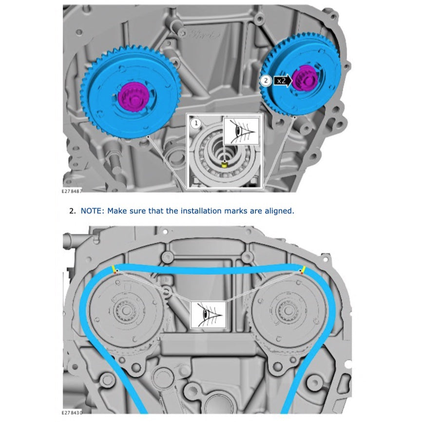 FORD 1.0L ECOBOOST ENGINE B3/B7 SERVICE WORKSHOP MANUAL - FORD FIESTA 2008-2021 / FORD FOCUS 2011-2021