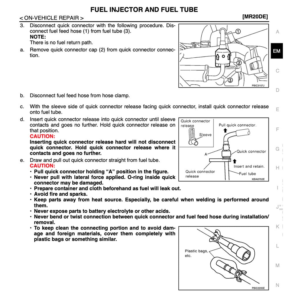 Nissan X-Trail T31 (2007-2013) SERVICE WORKSHOP MANUAL