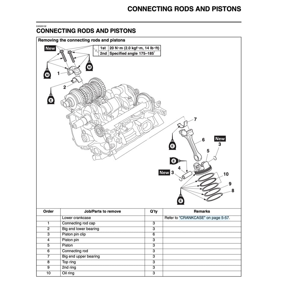 YAMAHA MT-09 MT09 (2017-2020) SERVICE WORKSHOP MANUAL + PARTS CATALOGUE + OWNER'S MANUAL