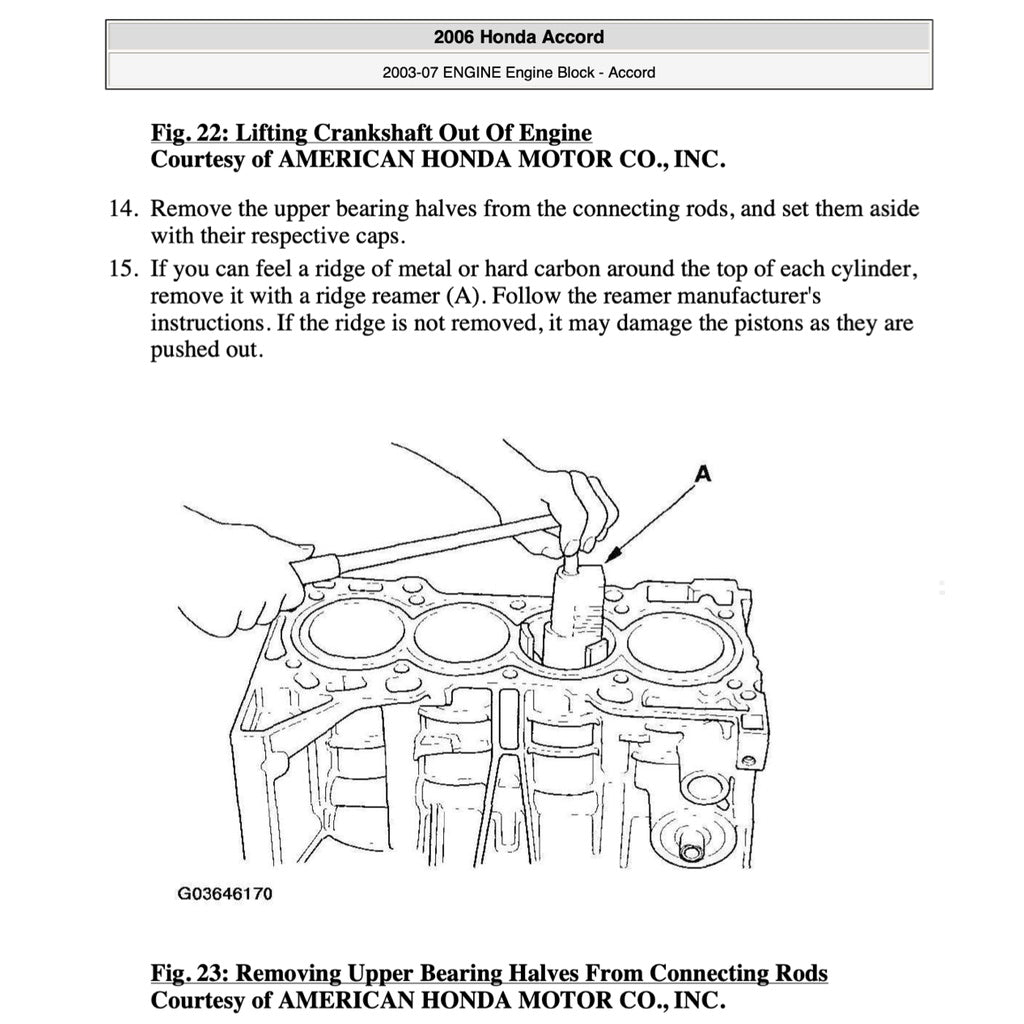 HONDA ACCORD 7 CL (2003-2008) SERVICE WORKSHOP MANUAL
