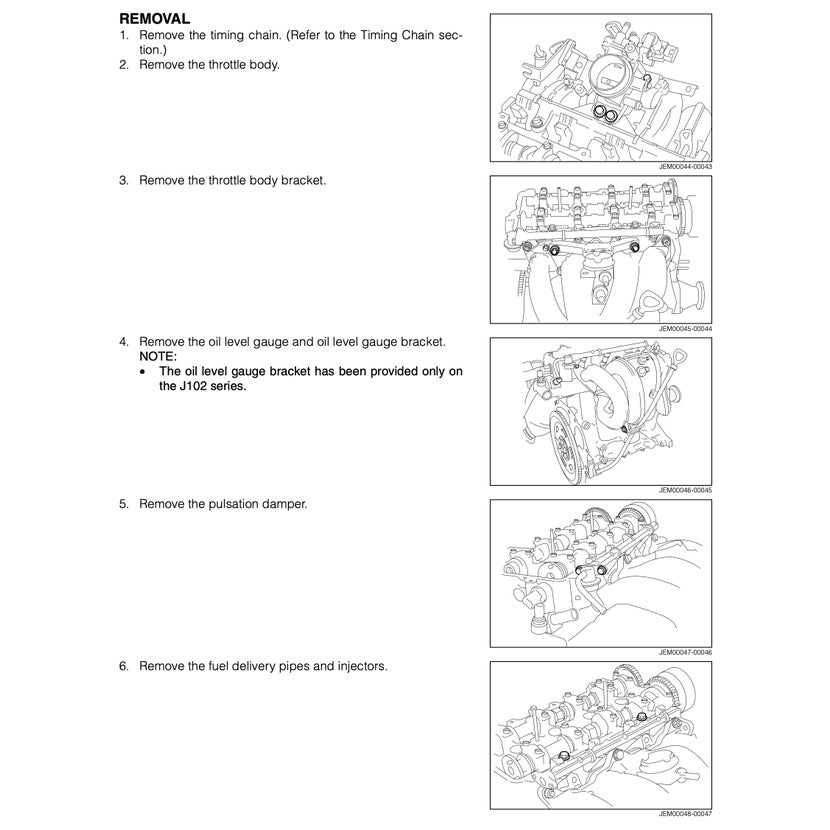 DAIHATSU YRV M200/201 (2000-2005) SERVICE WORKSHOP MANUAL