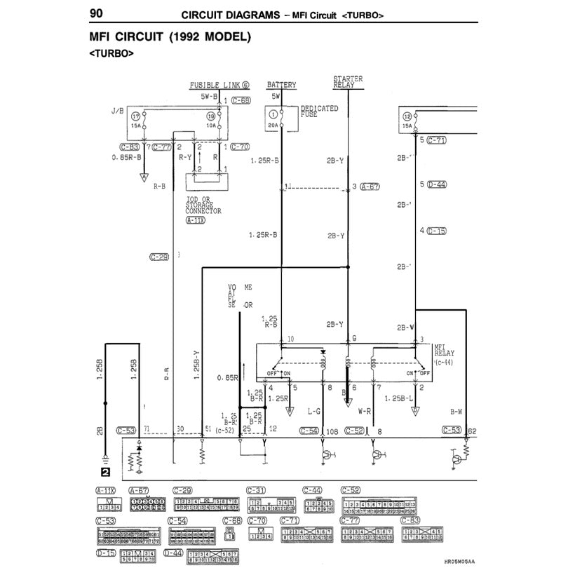 MITSUBISHI GTO / 3000 GT / SPYDER (1990-2000) SERVICE WORKSHOP MANUAL