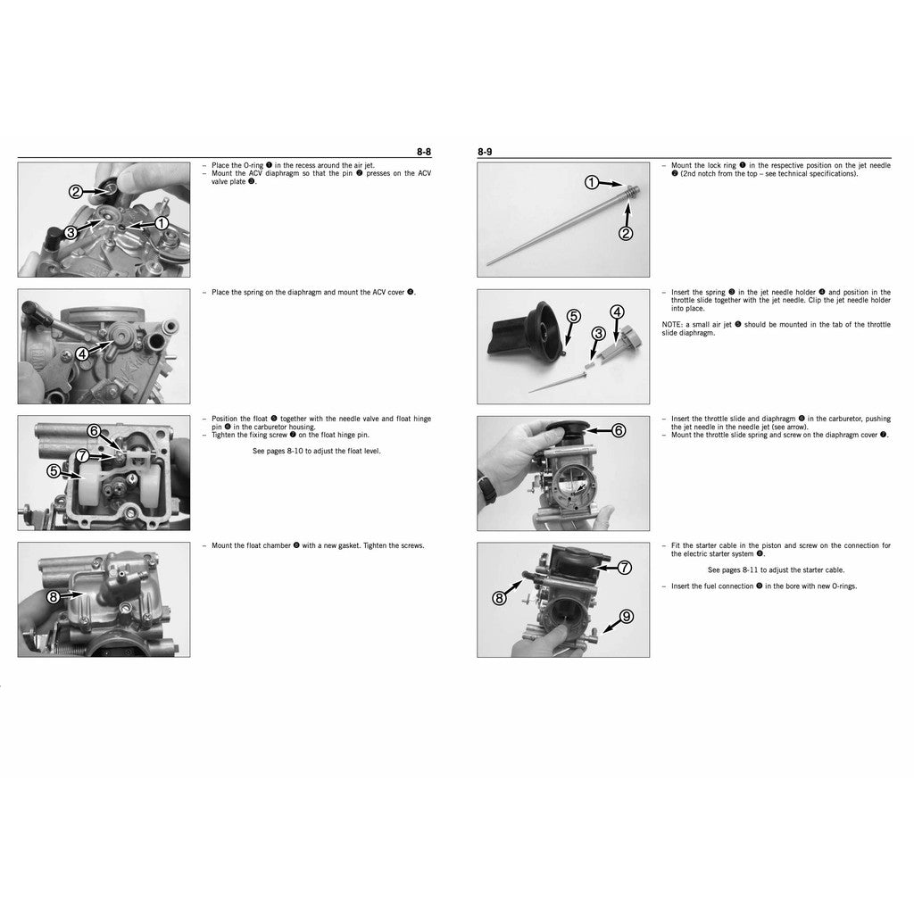 KTM 950/990 ADVENTURE (2003-2008) SERVICE REPAIR WORKSHOP MANUAL + PARTS CATALOGUE + OWNER'S MANUAL