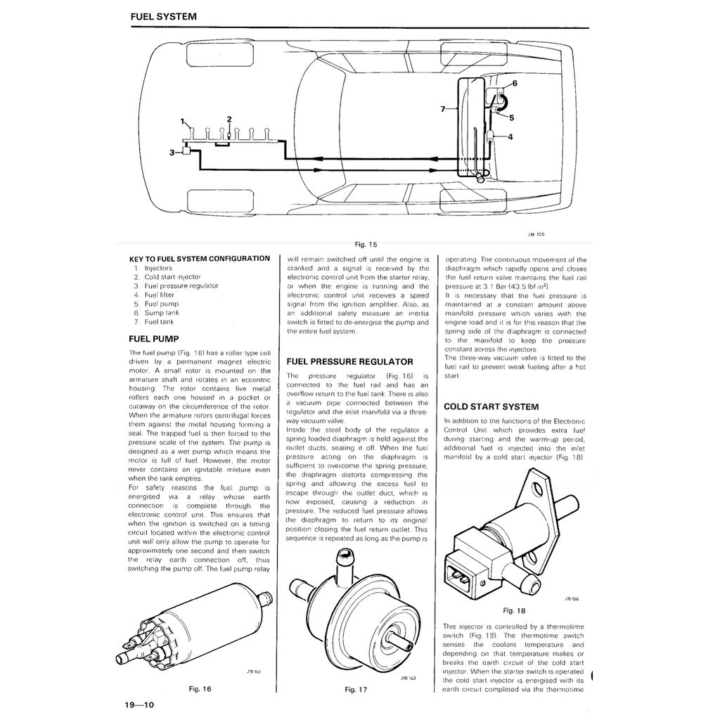 JAGUAR XJ-S(C) 3.6L (1981-1991) REPAIR OPERATION MANUAL (ROM)