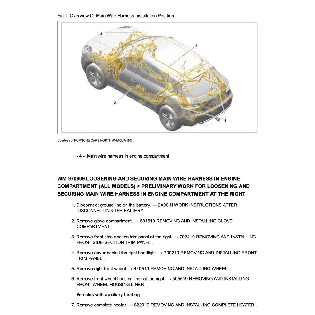 PORSCHE MACAN 95B (2014-2018) SERVICE MANUAL + PARTS CATALOGUE