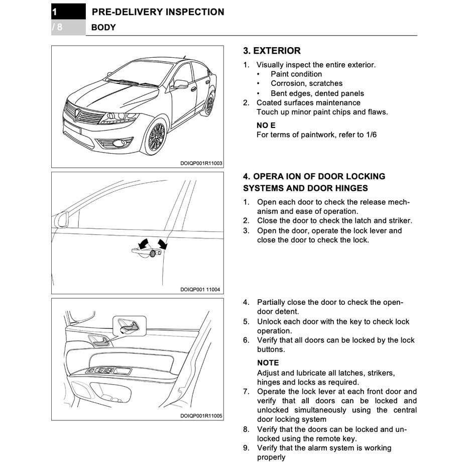 PROTON PREVE / SUPRIMA (2012-2020) SERVICE WORKSHOP