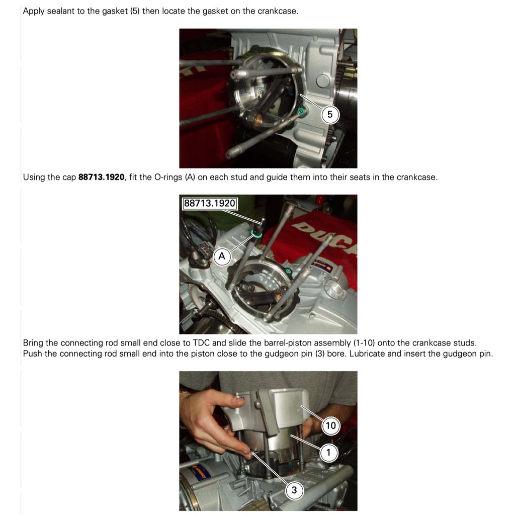 DUCATI 1098 (2007-2009) SERVICE WORKSHOP MANUAL + PARTS CATALOGUE