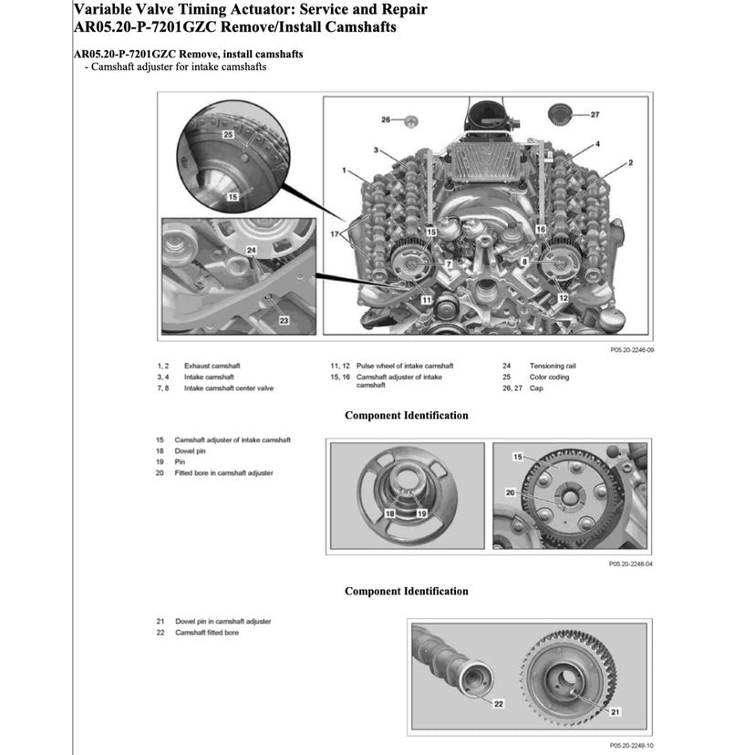 MERCEDES BENZ ENGINE M272 SERVICE REPAIR MANUAL + TRAINING HANDOUTS