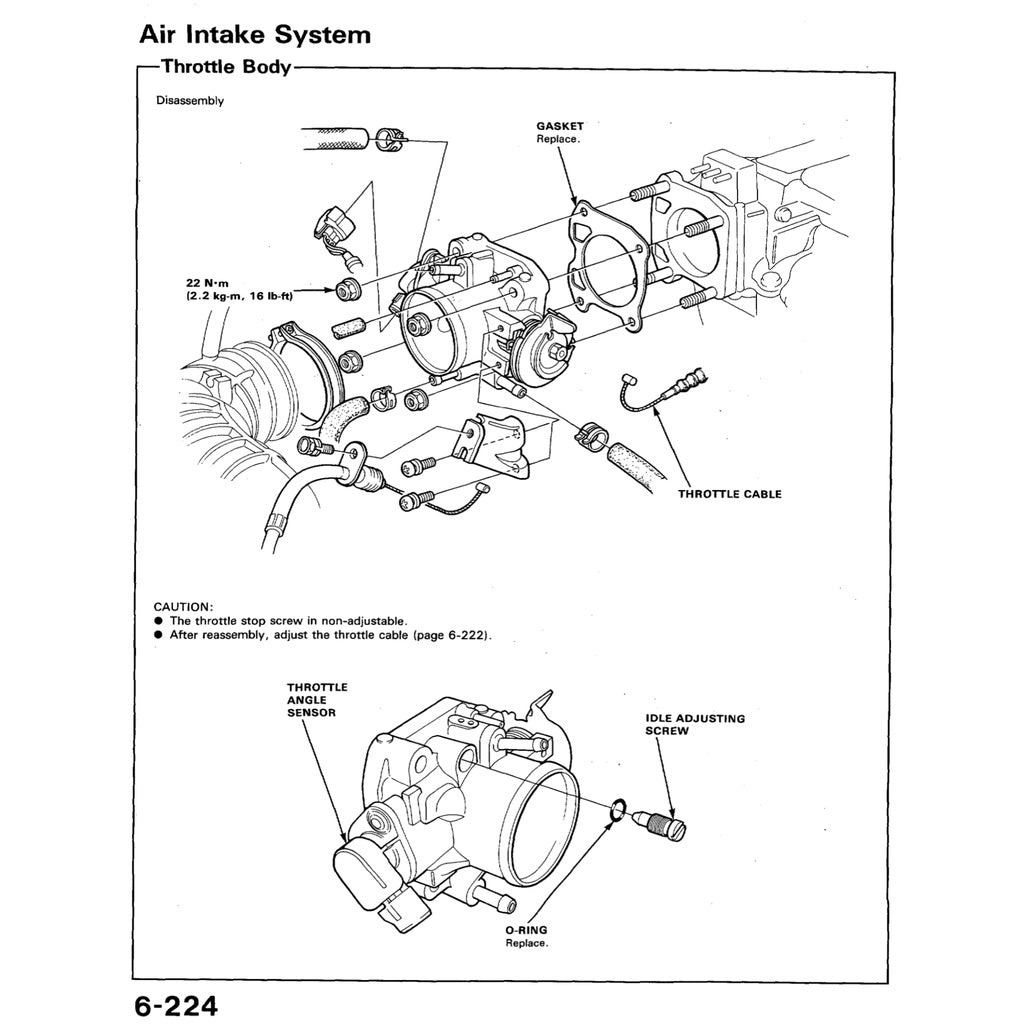 HONDA ACCORD 4 CB (1990-1993) SERVICE WORKSHOP MANUAL