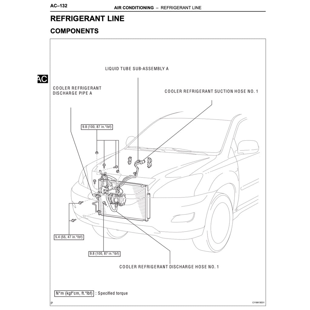 LEXUS RX330 XU30 (2004-2009) SERVICE WORKSHOP MANUAL