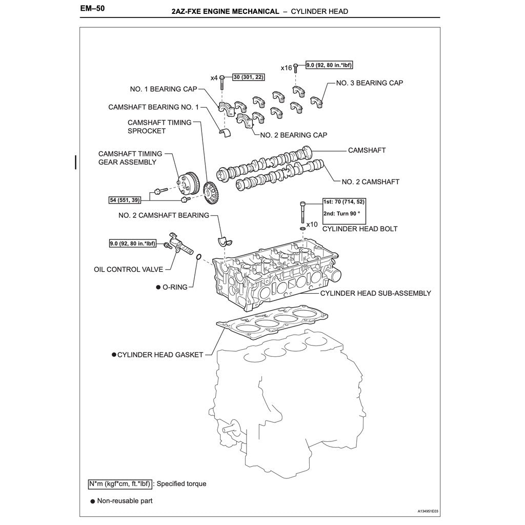 TOYOTA CAMRY HYBRID AVV50 (2012-2017) SERVICE WORKSHOP MANUAL