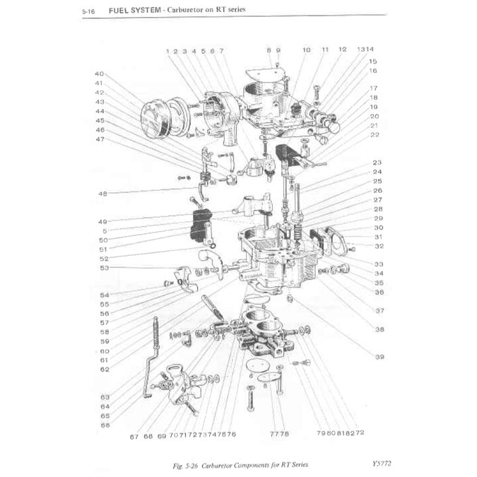 TOYOTA ENGINE 2R/12R SERVICE WORKSHOP MANUAL