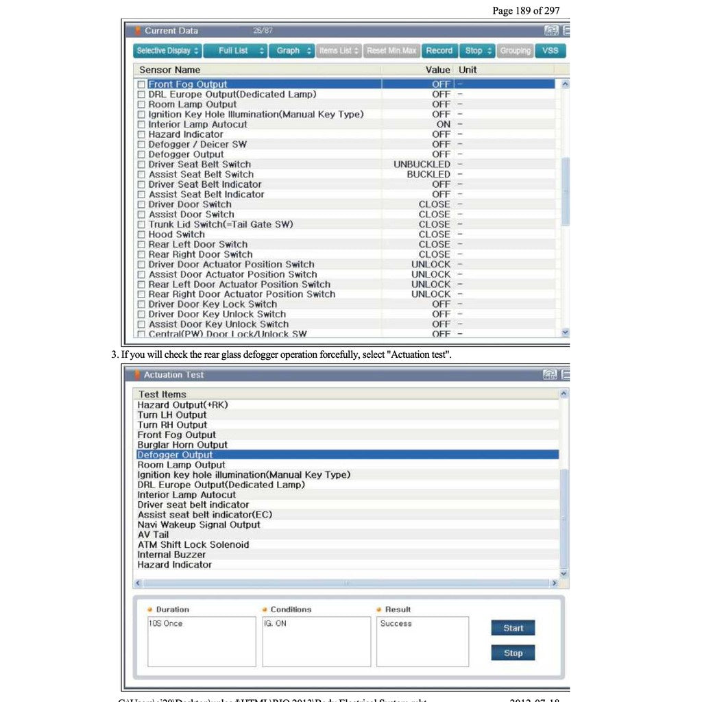 KIA RIO UB/LX (2011-2017) SERVICE WORKSHOP MANUAL
