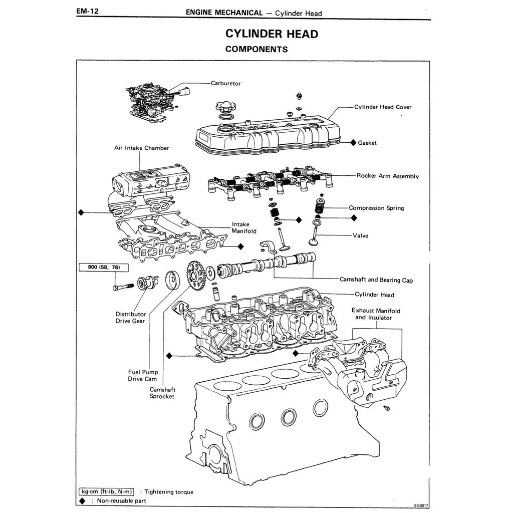 TOYOTA HILUX N80/90/100/110 (1988-1997) SERVICE REPAIR WORKSHOP MANUAL