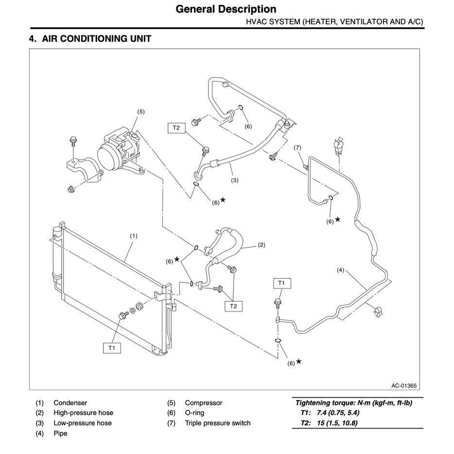 SUBARU FORESTER SG (2002-2008) SERVICE WORKSHOP MANUAL