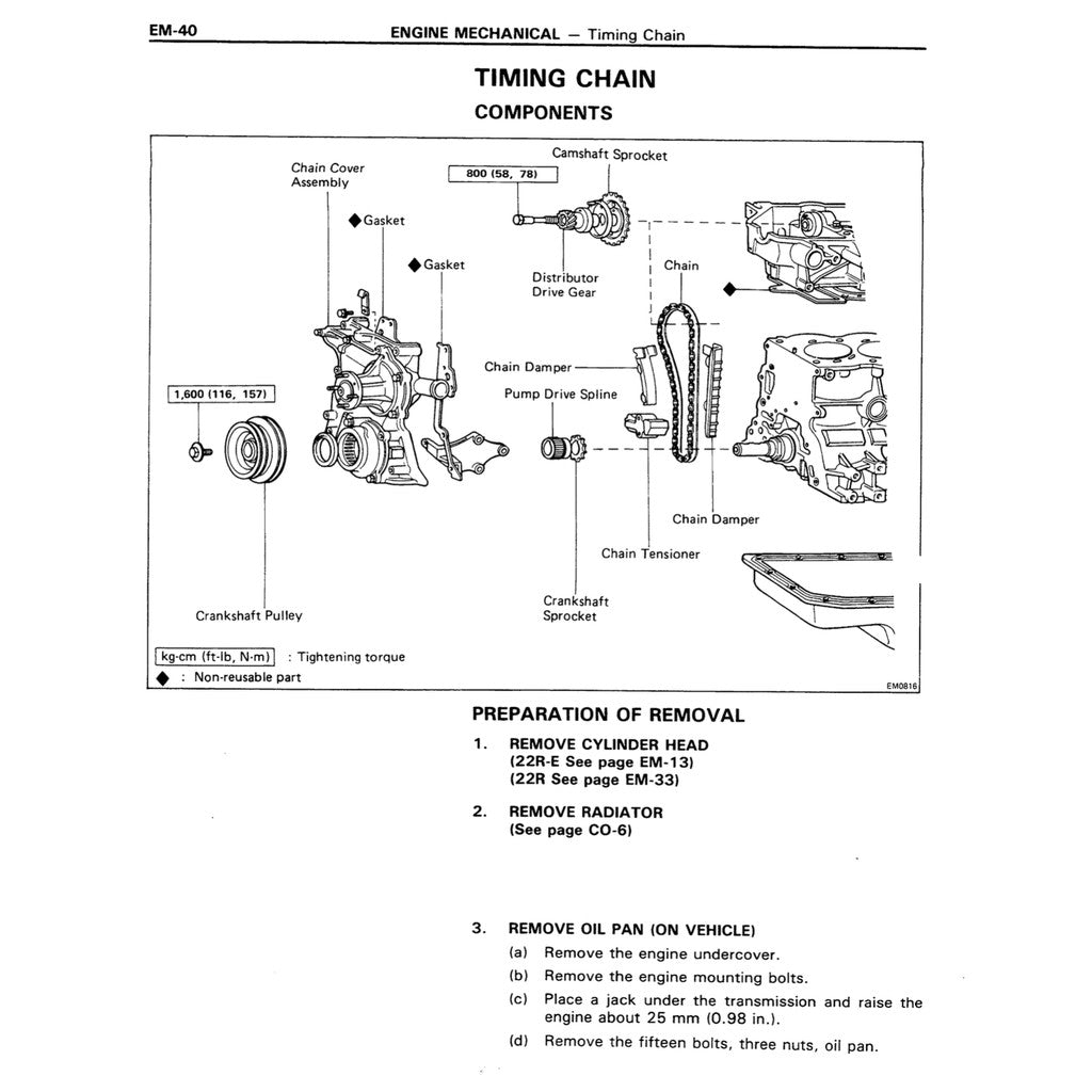 TOYOTA HILUX N80/90/100/110 (1988-1997) SERVICE REPAIR WORKSHOP MANUAL