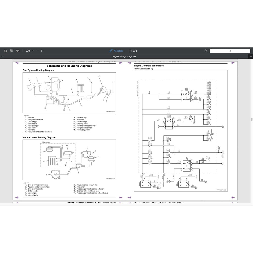 ISUZU ENGINE 4JK1 SERVICE WORKSHOP MANUAL- ISUZU D-MAX