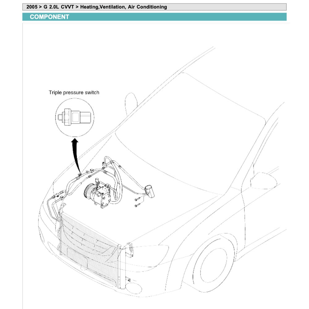 KIA CERATO / SPECTRA LD (2004-2009) SERVICE WORKSHOP MANUAL