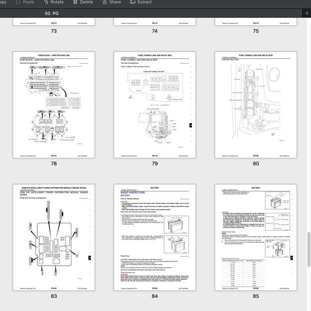 NISSAN TERRANO R52 (2013-2016) SERVICE WORKSHOP MANUAL