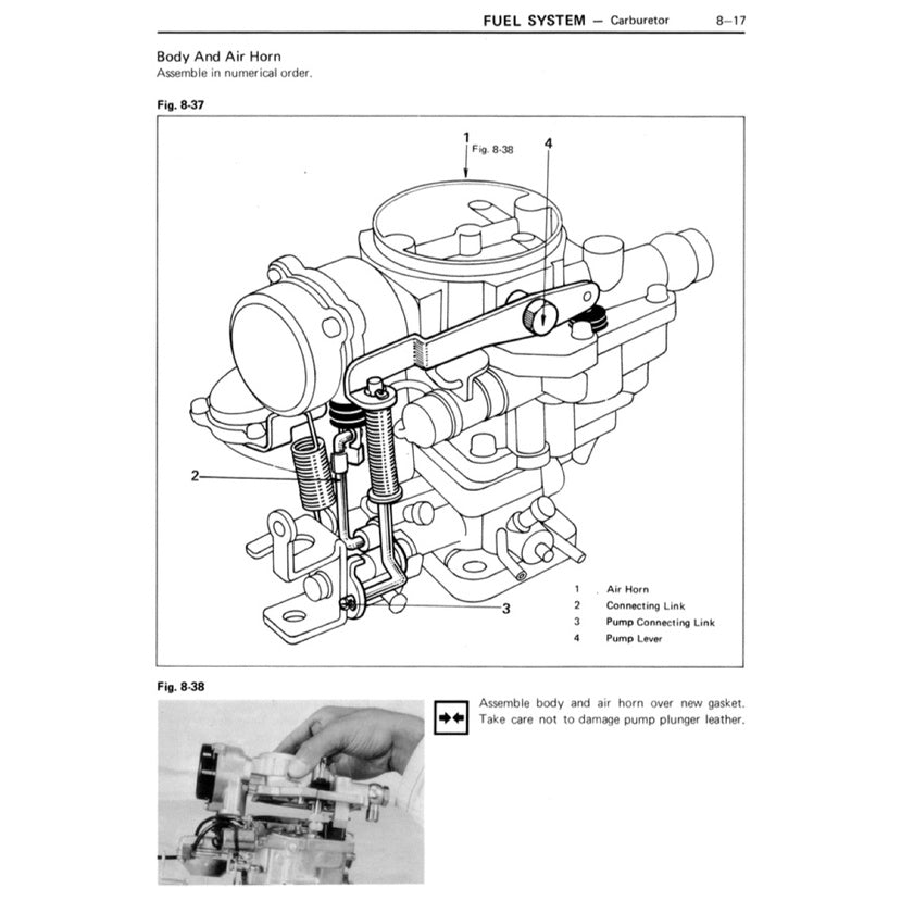 TOYOTA ENGINE 18R /18R-C/ 18R-G SERVICE WORKSHOP MANUAL