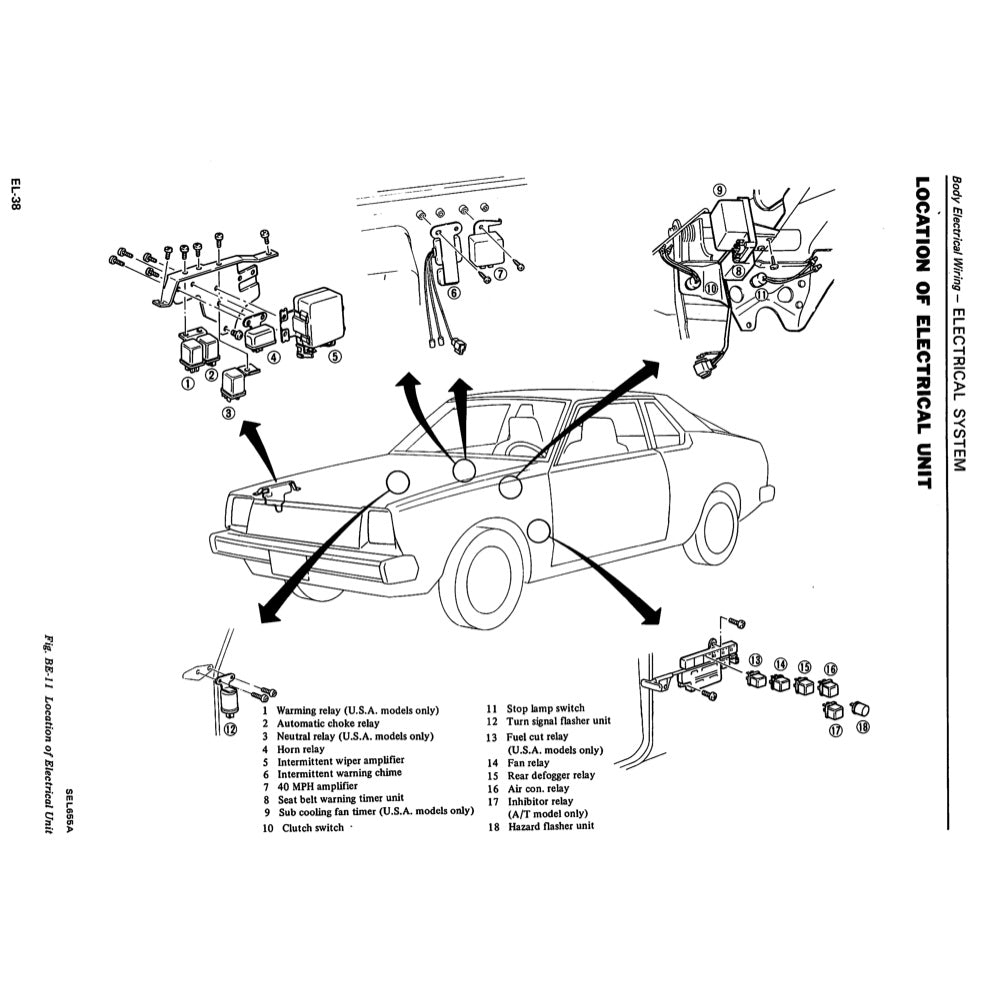 DATSUN 120/130/140/150Y B310 (1977-1981) SERVICE WORKSHOP MANUAL
