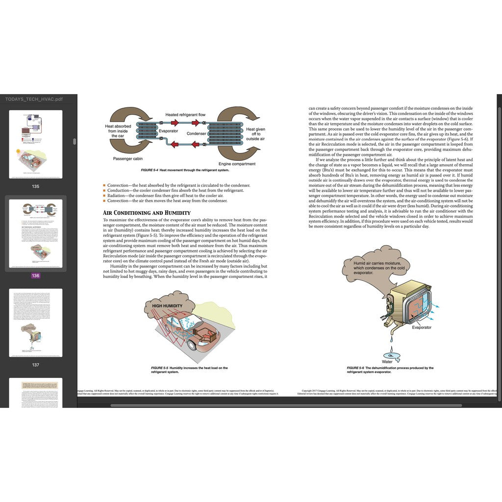 TODAY'S TECHNICIAN: AUTOMOTIVE HEATING & AIR CONDITIONING - TRAINING & WORKSHOP MANUAL