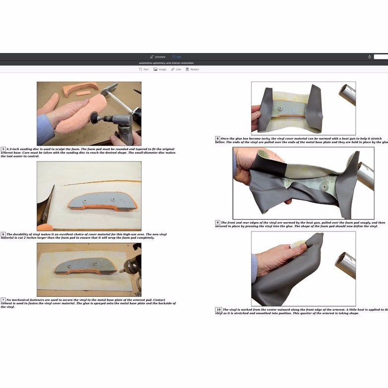 AUTOMOTIVE UPHOLSTERY AND INTERIOR RESTORATION