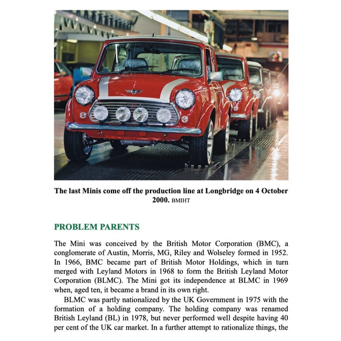 MINI CLASSIC SPECIALS & MOKE - Keith Mainland