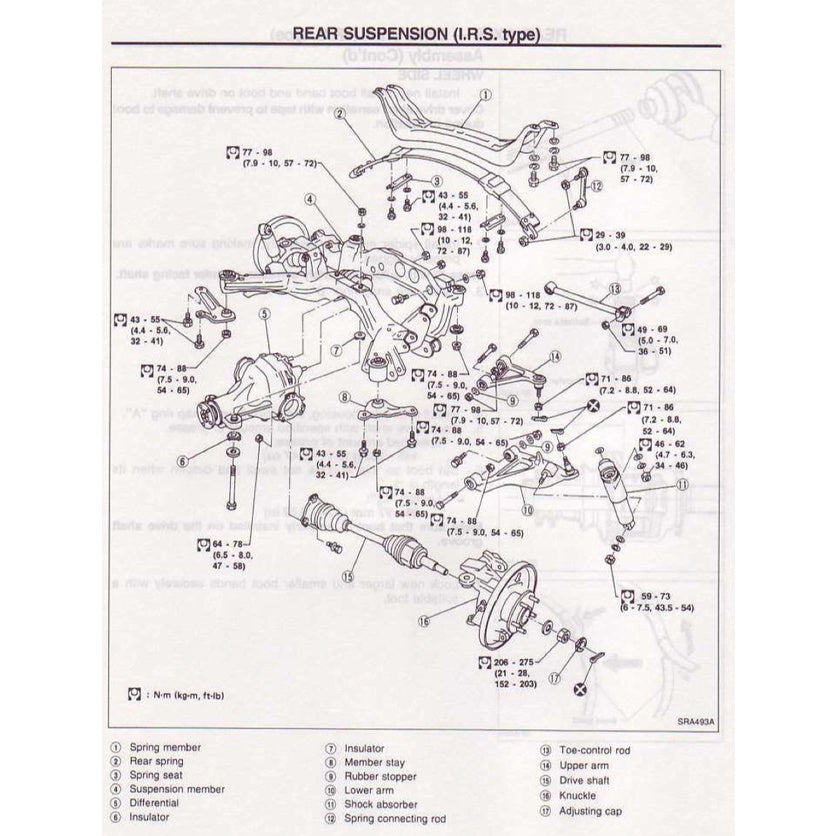 NISSAN SERENA C23 (1991-2001) SERVICE WORKSHOP MANUAL