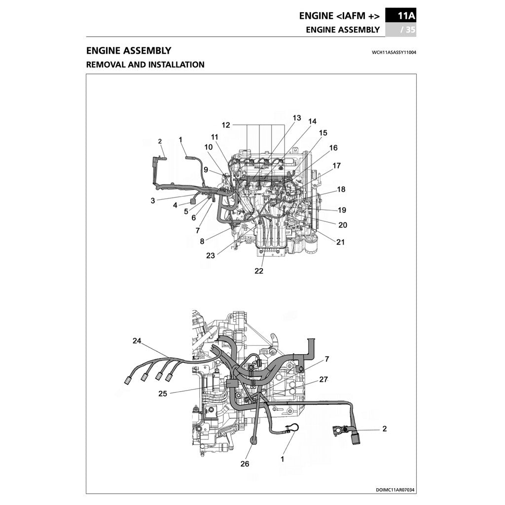 PROTON CAMPRO IAFM+ ENGINE WORKSHOP MANUAL + WIRING BULLETIN