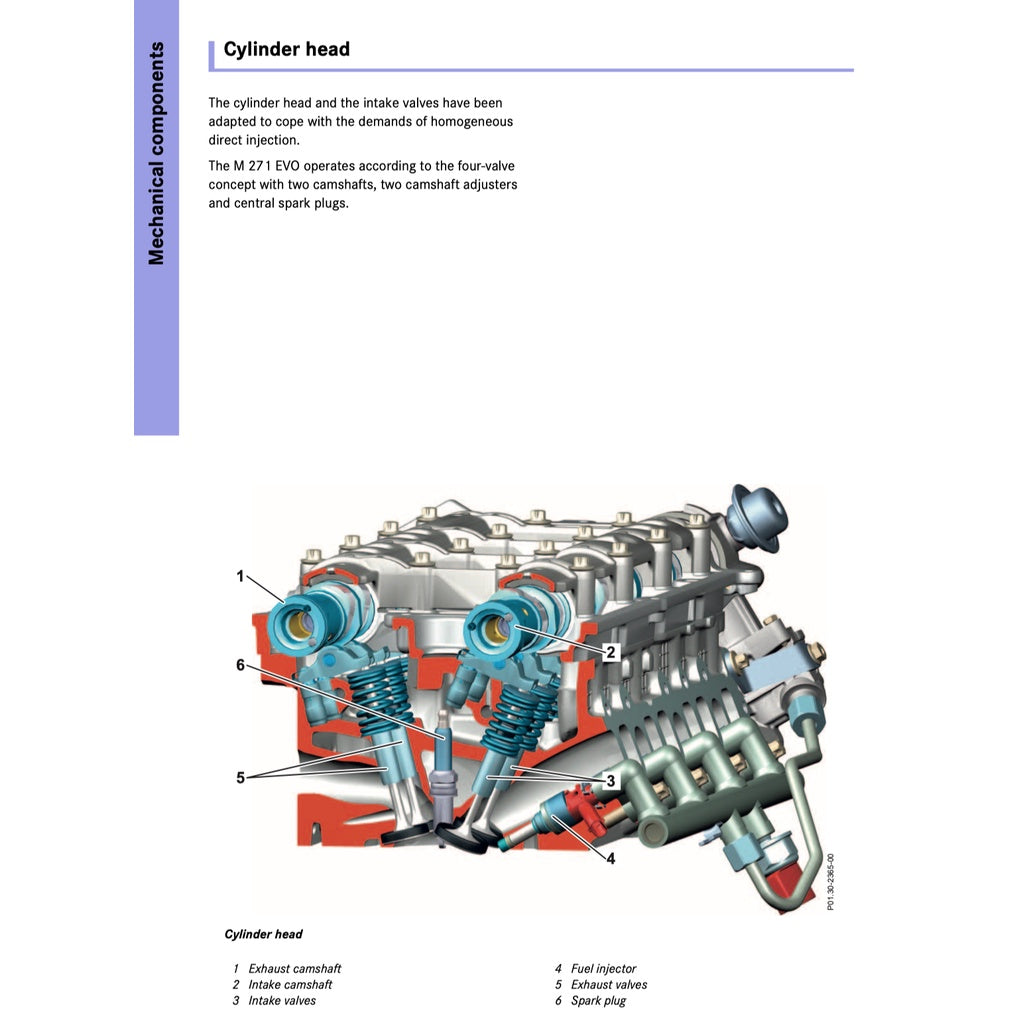 MERCEDES BENZ ENGINE M271 EVO SERVICE WORKSHOP MANUAL