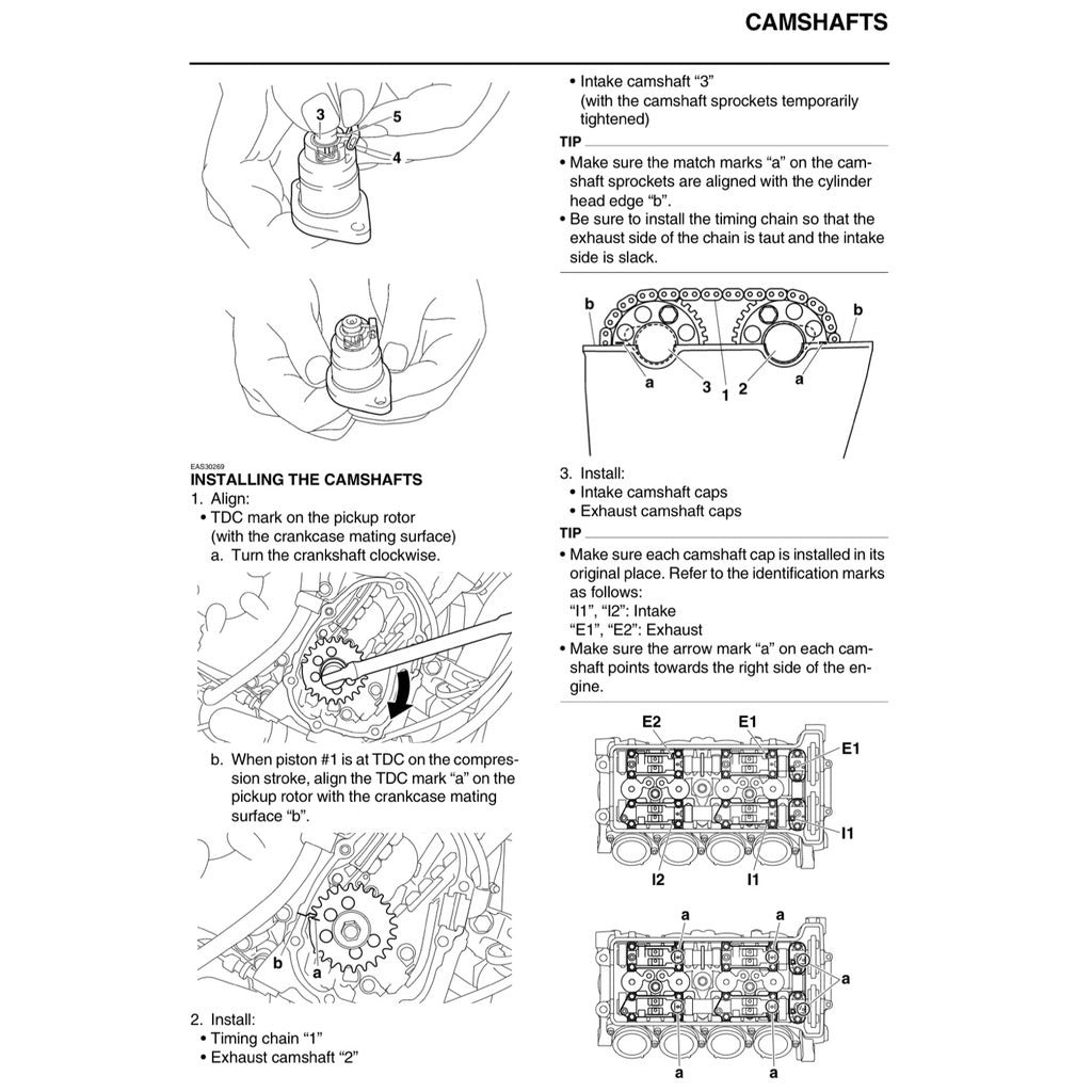 YAMAHA YZF-R6 (2017-2020) SERVICE WORKSHOP MANUAL + OWNER'S MANUAL
