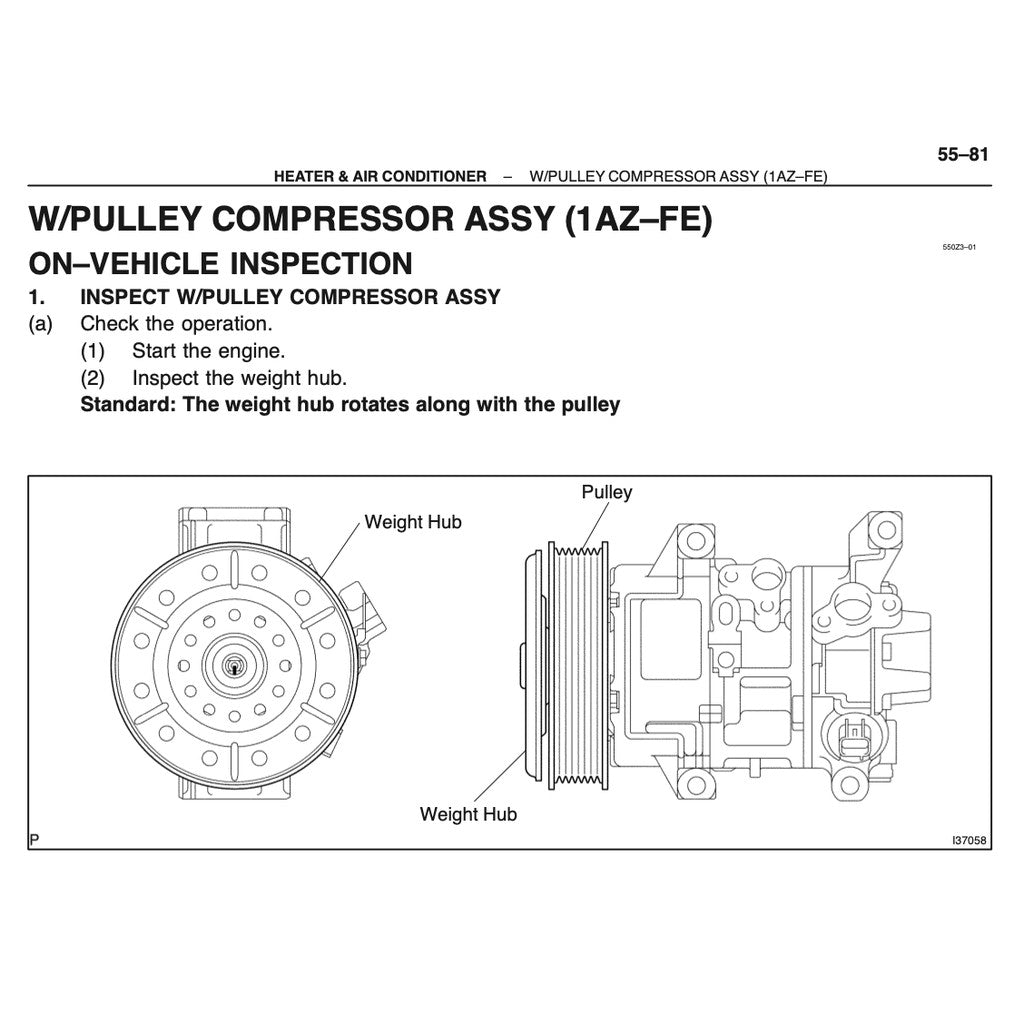 TOYOTA AVENSIS (2003-2009) SERVICE WORKSHOP MANUAL