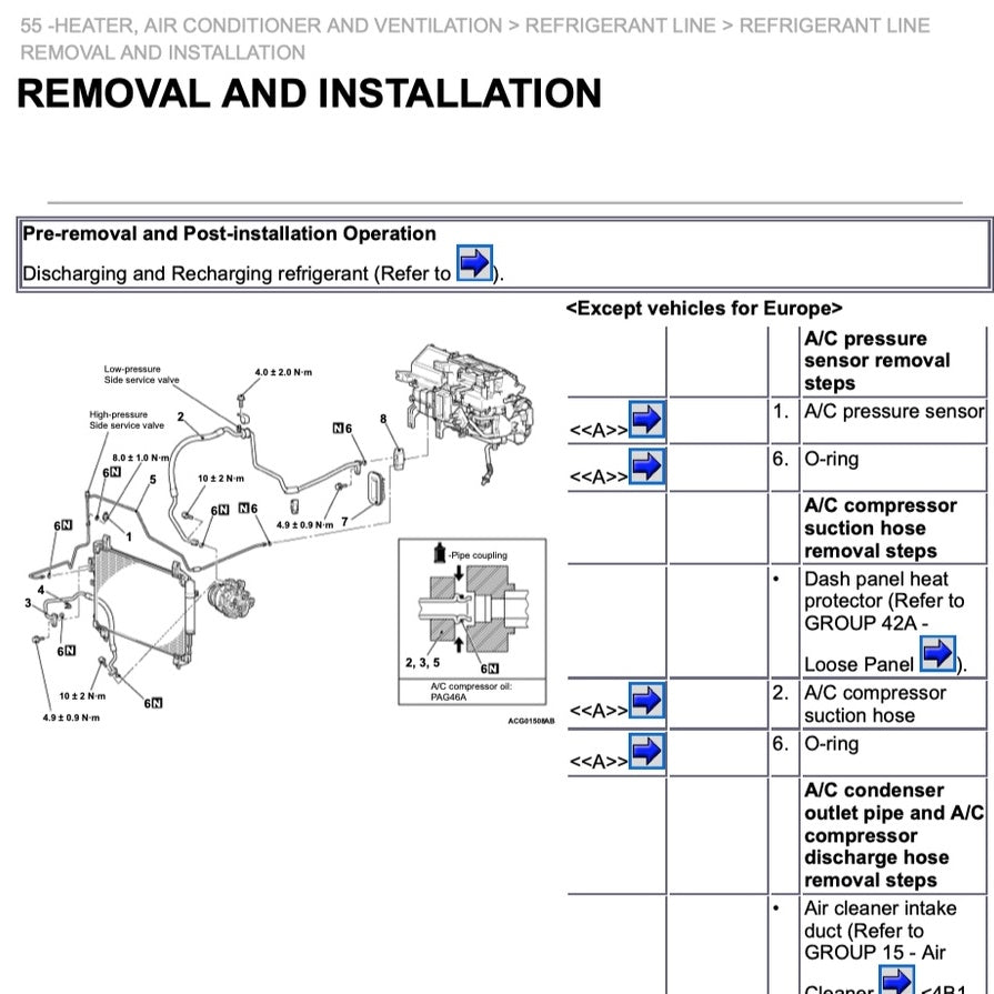 MITSUBISHI OUTLANDER III GF (2020-2023) SERVICE WORKSHOP MANUAL